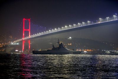 Turkey warns against passing of warships from its straits