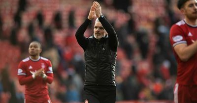 Jim Goodwin defends under-fire Aberdeen stars as he pinpoints 'pleasing' aspect of Dundee United draw