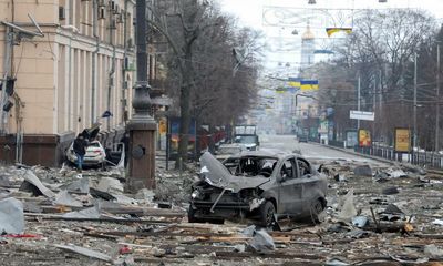 Huge armoured column nears Kyiv as ‘barbaric’ missile strikes continue