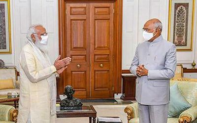 PM Modi briefs President Kovind on Ukraine crisis
