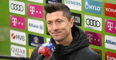 Robert Lewandowski admits he's "open to everything" ahead of transfer window