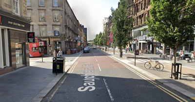 Glasgow cops hunt Skoda taxi after attack outside Sauchiehall Street kebab shop