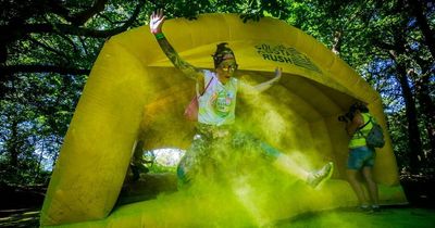 Colour, foam and music signals summer return to Newcastle of 'funniest run on Earth'