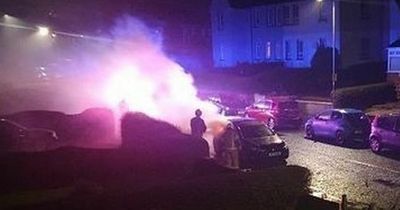 Mum's terror as violent ex 'orders petrol bombing from jail' as baby daughter sleeps