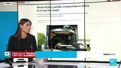 Is Russia using mobile crematoriums in Ukraine?