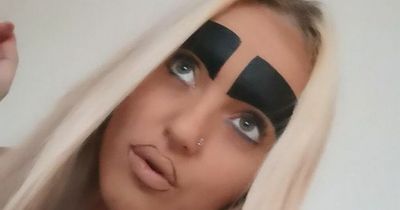 Mum with UK's biggest eyebrows threatened with social services