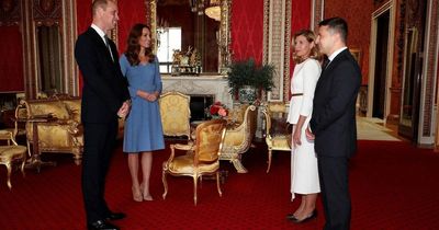 William and Kate thanked for their support by Ukraine president amid Russian invasion