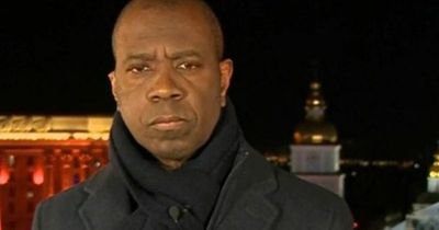 BBC's Clive Myrie hailed a hero as he remains in Ukraine to deliver updates amid conflict