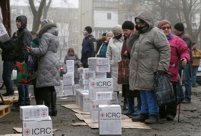 Red Cross seeks funds for Ukraine aid, access to detainees
