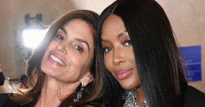 Cindy Crawford and Naomi Campbell look ageless as they model for Off-White fashion show