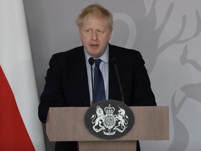 Putin’s ‘imperial’ aim is to ‘destroy the vision of Europe whole and free’, warns Boris Johnson