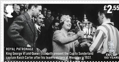 Sunderland's FA Cup Final win celebrated in 150th anniversary Royal Mail stamp collection