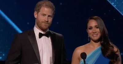 Prince Harry is 'fish out of water' on stage with Meghan Markle, expert says