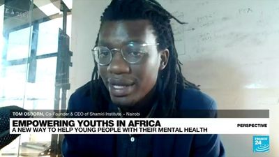 The man helping young Africans with their mental health