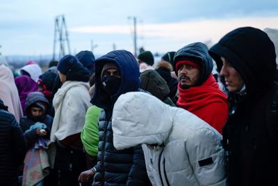 IOM appeals for access for foreigners fleeing Ukraine