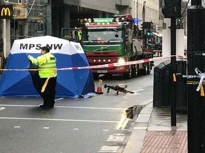 Cyclist killed in rush-hour HGV crash in Holborn