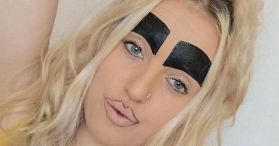 Mum with UK’s biggest eyebrows faces social services threats from trolls