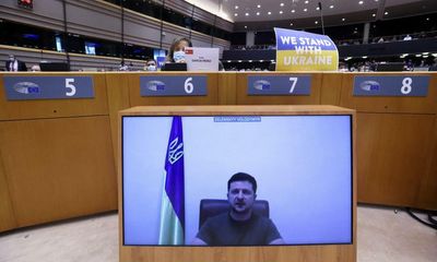 Ukraine president’s plea to EU: prove that you are with us