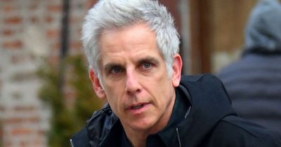 Ben Stiller embraces mature look in his fifties with grey hair as actor finally ages