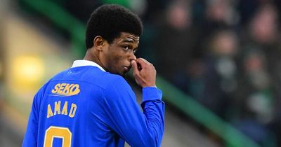 Rangers offer injury update on Manchester United loanee Amad