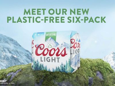 Coors Light Ditches Plastic Rings, Switches To Recyclable Cardboard Packaging