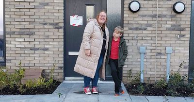Four families move into new Dumbarton social housing with views across the Clyde
