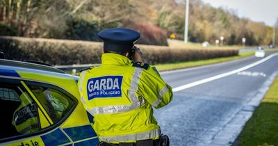 454 vehicles caught at garda checkpoints today - with one driver doing 152km/h on Kildare road