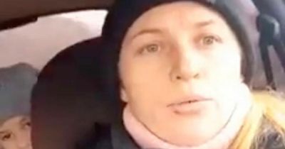 Hero Ukrainian driver lambasts Russian invader as he demands to see passport