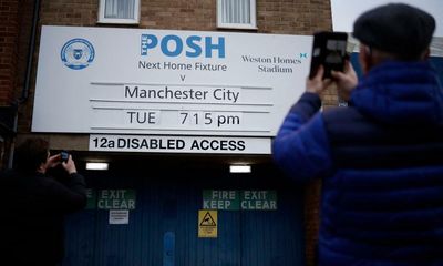 Peterborough United 0-2 Manchester City: FA Cup fifth round – as it happened