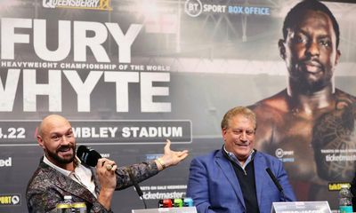 Tyson Fury promises to beat Dillian Whyte ‘for England and St George’