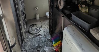 Fire service issues warning after utility room destroyed in washing machine blaze