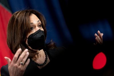 U.S. Vice President Harris speaks with five leaders from NATO eastern flank