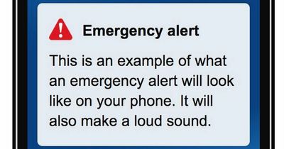 Tuesday headlines: New 'danger to life' phone alerts with sirens to be sent by government