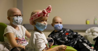 Harrowing scenes inside Ukrainian hospital with children too sick to flee Putin's bombs