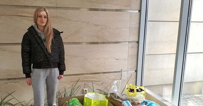 British woman living in Poland delivers aid packages to Ukrainian refugees on border