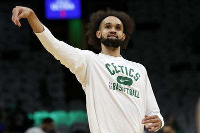 Boston’s Derrick White is already feeling comfortable with his new team