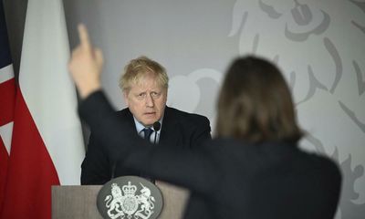 Boris Johnson lets a sliver of cold truth cut down his parade