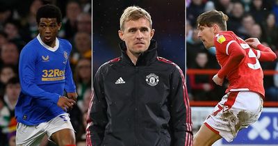 Man Utd chief Darren Fletcher sends message to loanees Amad and James Garner