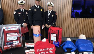 Trauma kits to be installed in every city building in Chicago under ‘Stop the Bleed’ program