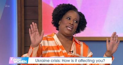 Loose Women panellists clash live on TV over racism at Ukraine borders