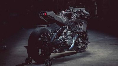 Workhorse Speed Shop Reveals Custom Indian FTR Black Swan Build