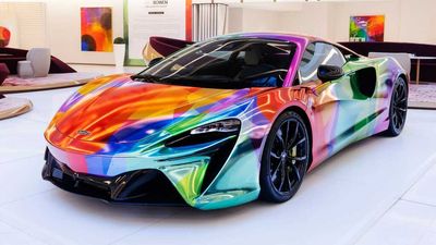 This Colorful McLaren Puts Art In The Artura Hybrid Supercar