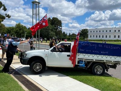 Canberra vaccine protests cost police $2m