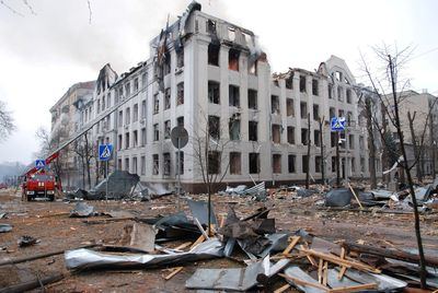 Ukraine's second city heavily bombed as U.N. assembly denounces Russia