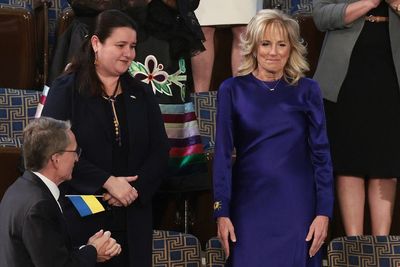 Ukraine ambassador receives standing ovation at Biden’s State of the Union