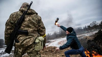 Dozens killed in Russian strikes on Zhytomyr and Kharkiv as invading forces increase bombing of Ukrainian cities