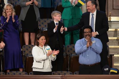 ‘Happy birthday buddy’: 13-year-old boy with diabetes delighted as Biden singles him out in State of the Union