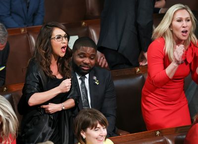 Anger as Lauren Boebert heckles Joe Biden while talking about death of son Beau at State of the Union