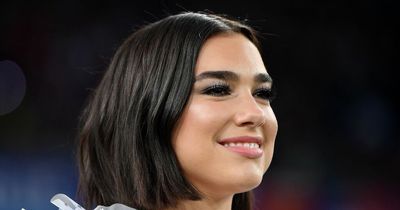 Dua Lipa reacts to Liverpool celebrations as Rio Ferdinand sends message to Manchester United