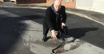 'Carnage' on road dubbed worst in Nottinghamshire because of potholes